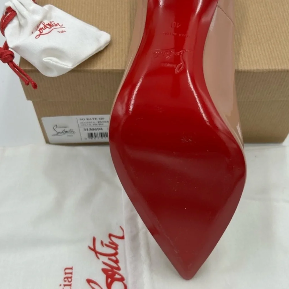 Women’s Christian Louboutin , so Kate, 120 . Size 40 . - Picture 5 of 6